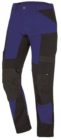 LEO Bundhose Stretch royal-schwarz / kurze Schrittlänge