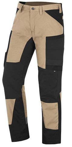 MIO Stretch Bundhose beige-schwarz / kurze Schrittlänge