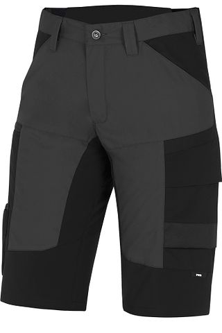 KIM Stretch Short anthrazit-schwarz