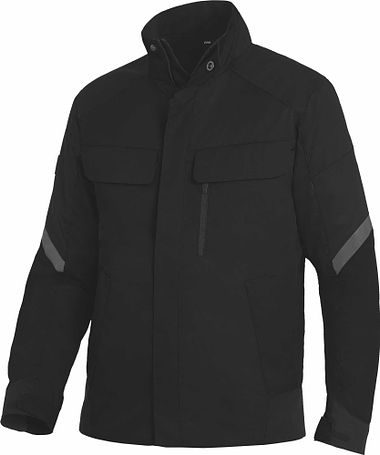 FRANK Arbeitsjacke schwarz