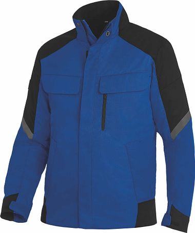 FRANK Arbeitsjacke royal-schwarz