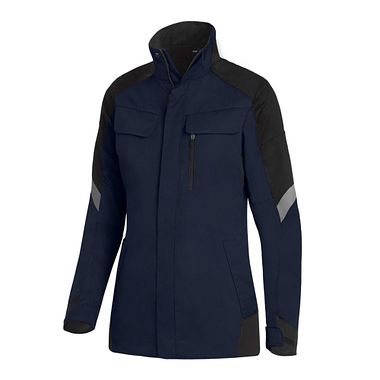 ANDREA Damen Arbeitsjacke marine-schwarz