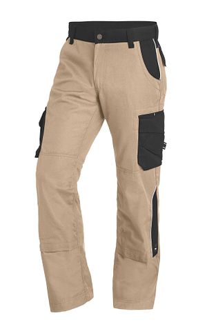 BRUNO Bundhose beige-schwarz / kurze Schrittlänge