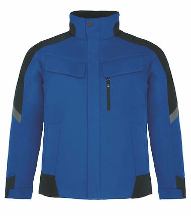 LARS leichte Winterjacke royal-schwarz