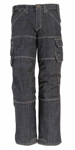 WILHELM Stretch-Jeans schwarzblau