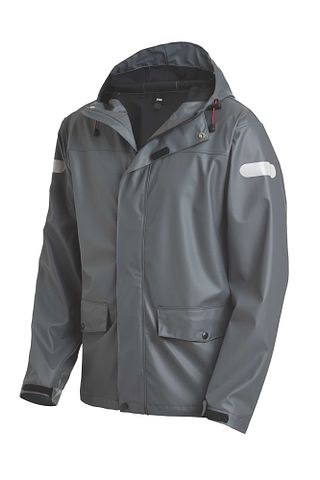 RAINER Regenjacke PU Stretch anthrazit