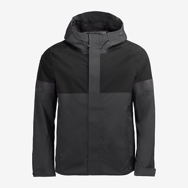 LUCA Leichte Shell Jacke anthrazit-schwarz