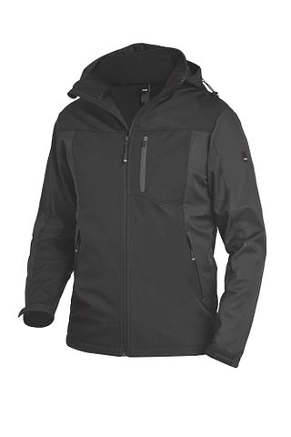 JANNIK Softshelljacke anthrazit-schwarz