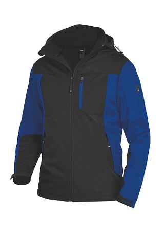 JANNIK Softshelljacke royal-schwarz