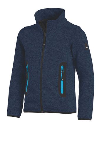 MATS Kinder Strick-Fleece marine