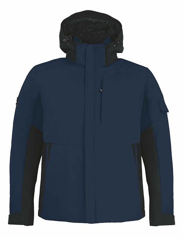 GEORG Winterjacke Primaloft marine-schwarz