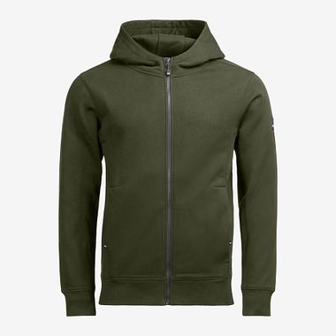 QUENTIN Hoodie-Jacke oliv