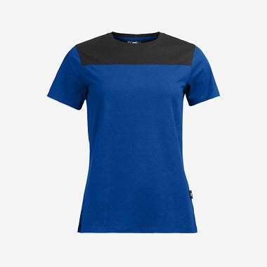 KIRA Damen T-Shirt royal-schwarz