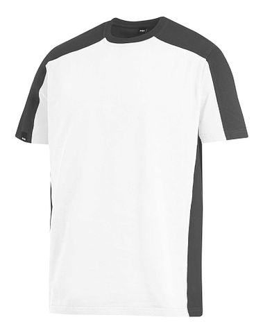 MARC T-Shirt weiss-anthrazit