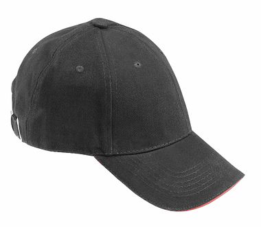 UDO Cap uni schwarz