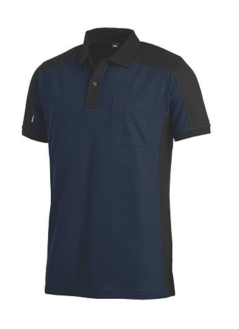 KONRAD Polo-Shirt marine-schwarz